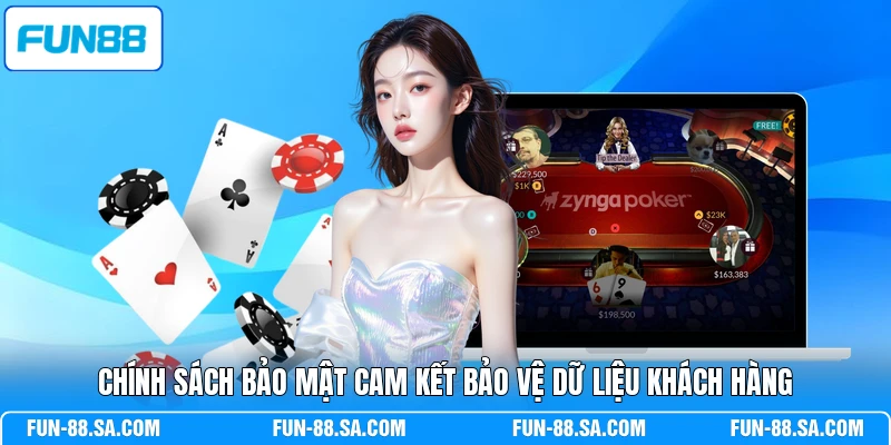 Chính sách bảo mật cam kết bảo vệ dữ liệu khách hàng