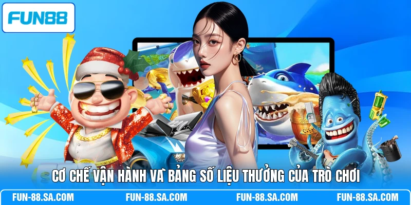 Cơ chế vận hành và bảng số liệu thưởng của trò chơi