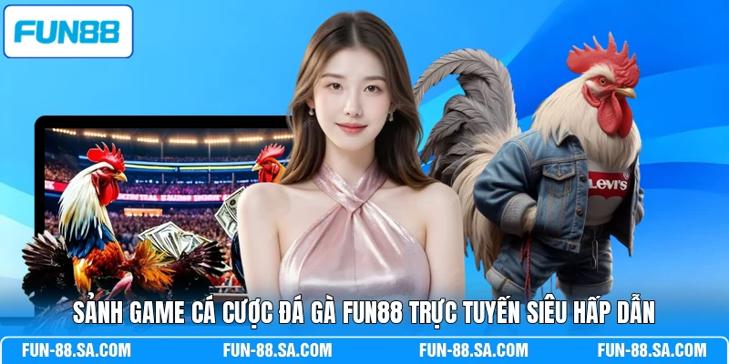 Sảnh game cá cược đá gà FUN88 trực tuyến siêu hấp dẫn